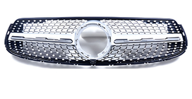 Mercedes GLC X253 2015–2022 Frontgrill Diamond Silver (för GLC 43 AMG/GLC 63 AMG/AMG-Line 2019-2022) foto 2