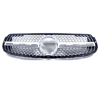 Frontgrill Diamond Silver (för GLC 43 AMG/GLC 63 AMG/AMG-Line 2019-2022) Mercedes GLC X253 2015–2022 foto 2