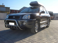 Hyundai Santa Fe 1 2000–2006 Frontbåge WT003 (rostfritt stål) foto 1