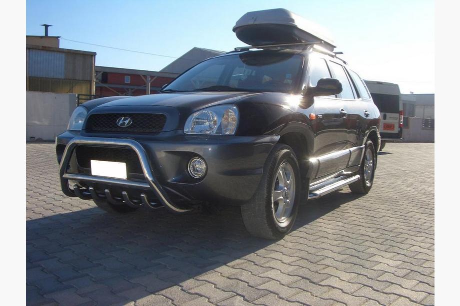 Hyundai Santa Fe 1 2000–2006 Frontbåge WT003 (rostfritt stål) Image