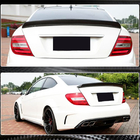 Mercedes C-klass W204 2007–2015 SD V2 spoiler (kolfiber) foto 5