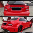 Mercedes C-klass W204 2007–2015 Spoiler SD V4 (Kolfiber) foto 4