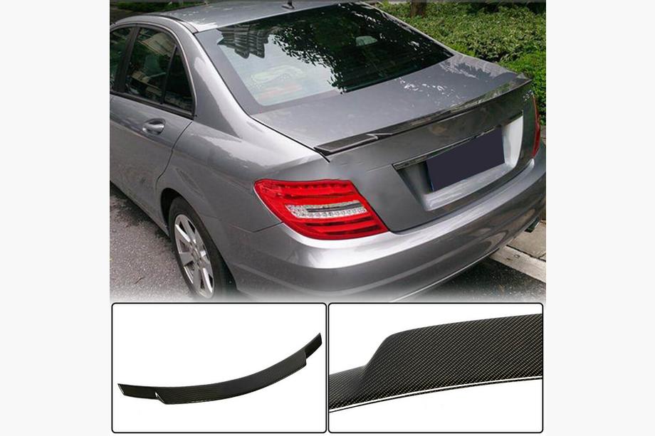 Mercedes C-klass W204 2007–2015 Spoiler SD V4 (Kolfiber) Image