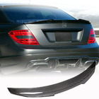 Mercedes C-klass W204 2007–2015 Spoiler SD V5 (Kolfiber) foto 1