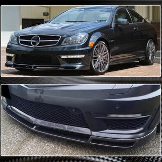 Frontspoilerläpp Lip V1 (för AMG 2012-2014, kolfiber) foto 4