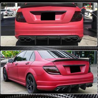 Bakre stötfångardiffusor V1 (för AMG SD 2008-2011, kolfiber) foto 4