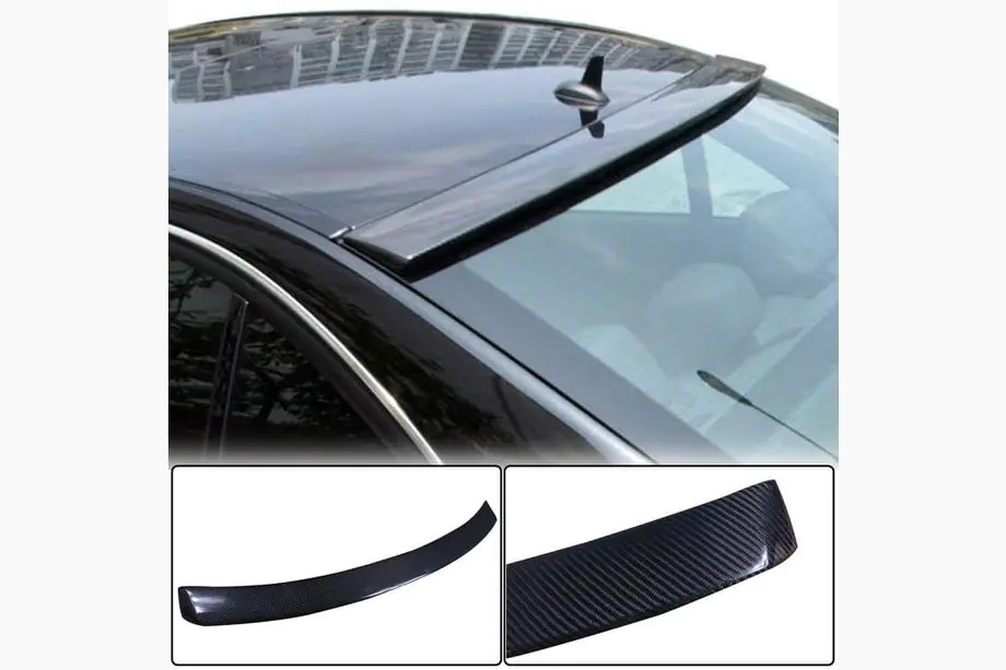 Mercedes C-klass W204 2007–2015 Strålkastarögonbryn SD (kolfiber) Image