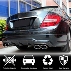 Mercedes C-klass W204 2007–2015 Bakre stötfångardiffusor V1 (för AMG SD/Coupe 2012-2014, kolfiber) foto 2