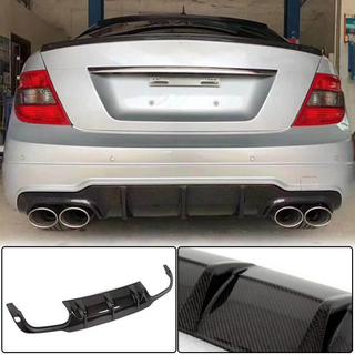 Bakre stötfångardiffusor V1 (för AMG SD/Coupe 2012-2014, kolfiber) foto 1