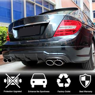 Bakre stötfångardiffusor V1 (för AMG SD/Coupe 2012-2014, kolfiber) foto 2