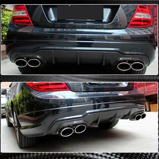 Bakre stötfångardiffusor V1 (för AMG SD/Coupe 2012-2014, kolfiber) foto 3