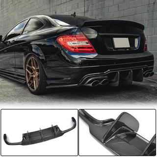 Bakre stötfångardiffusor V2 (för AMG SD/Coupe 2012-2014, kolfiber) foto 1
