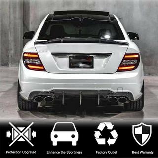 Bakre stötfångardiffusor V2 (för AMG SD/Coupe 2012-2014, kolfiber) foto 2