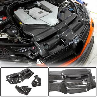 Cold air intake-hus med lock (för C63 AMG 2012-2014, torr kolfiber) foto 1