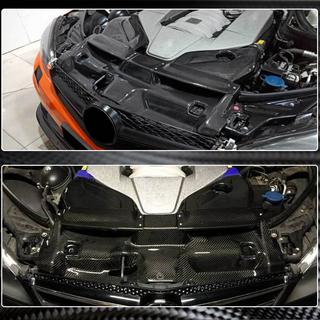 Cold air intake-hus med lock (för C63 AMG 2012-2014, torr kolfiber) foto 3
