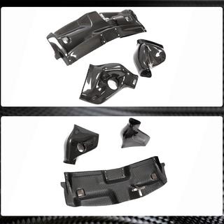 Cold air intake-hus med lock (för C63 AMG 2012-2014, torr kolfiber) foto 4