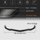 Mercedes C-klass W204 2007–2015 Frontläpp till främre stötfångare Lip V2 (för AMG 2012-2014, dry carbon) foto 5