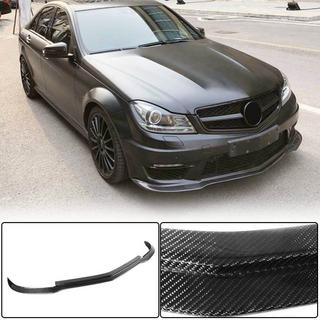Frontläpp till stötfångare Lip V3 (för AMG 2012-2014, kolfiber) foto 1