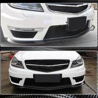 Frontläpp till stötfångare Lip V3 (för AMG 2012-2014, kolfiber) foto 4