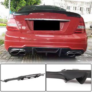 Bakre stötfångardiffusor V4 (för AMG SD/Coupe 2012-2014, kolfiber) foto 1