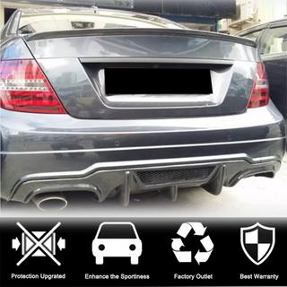 Bakre stötfångardiffusor V4 (för AMG SD/Coupe 2012-2014, kolfiber) foto 2