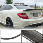 Mercedes C-klass W204 2007–2015 Coupe-spoiler (kolfiber) foto 2