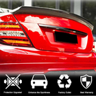 Mercedes C-klass W204 2007–2015 Coupe-spoiler (kolfiber) foto 3