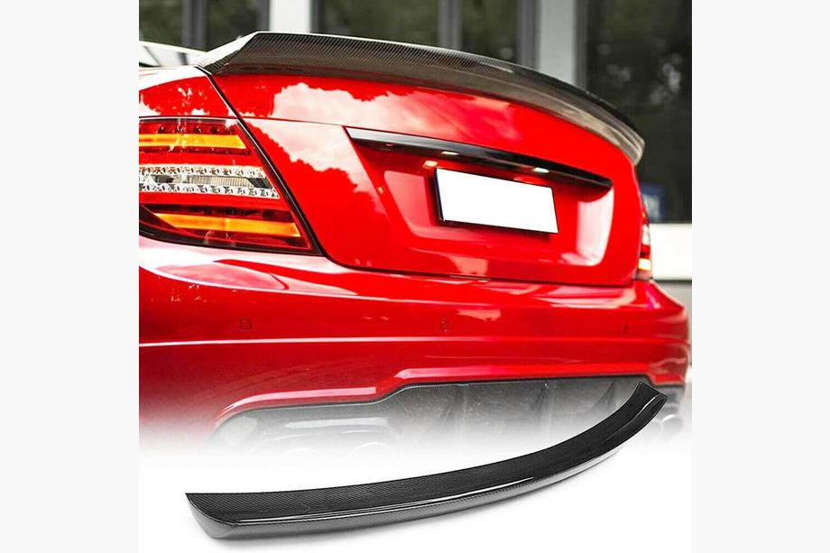 Mercedes C-klass W204 2007–2015 Coupe-spoiler (kolfiber) Image