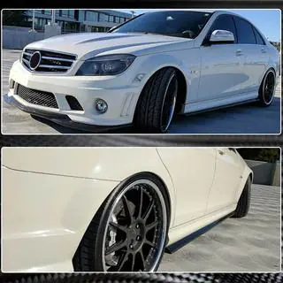 Sidokjolar (för AMG SD, kolfiber) foto 4