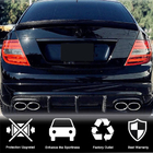 Mercedes C-klass W204 2007–2015 Bakre stötfångardiffusor V2 (för AMG SD 2008-2011, kolfiber) foto 3