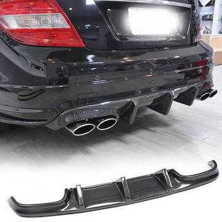 Bakre stötfångardiffusor V2 (för AMG SD 2008-2011, kolfiber) foto 1