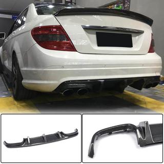 Bakre stötfångardiffusor V2 (för AMG SD 2008-2011, kolfiber) foto 2