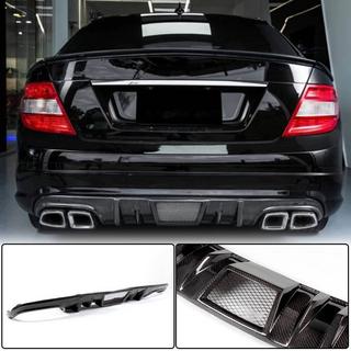 Bakre stötfångardiffusor V4 (för AMG SD 2008-2011, Carbon) foto 1