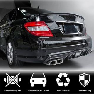 Bakre stötfångardiffusor V4 (för AMG SD 2008-2011, Carbon) foto 2