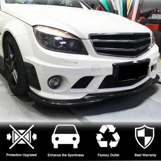 Frontläpp till främre stötfångare Lip V3 (för AMG 2008-2011, kolfiber) foto 2