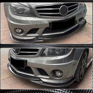 Frontläpp till främre stötfångare Lip V3 (för AMG 2008-2011, kolfiber) foto 3