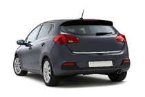 Kia Ceed 2012–2018 Kromlist till baklucka (rostfritt stål) foto 1
