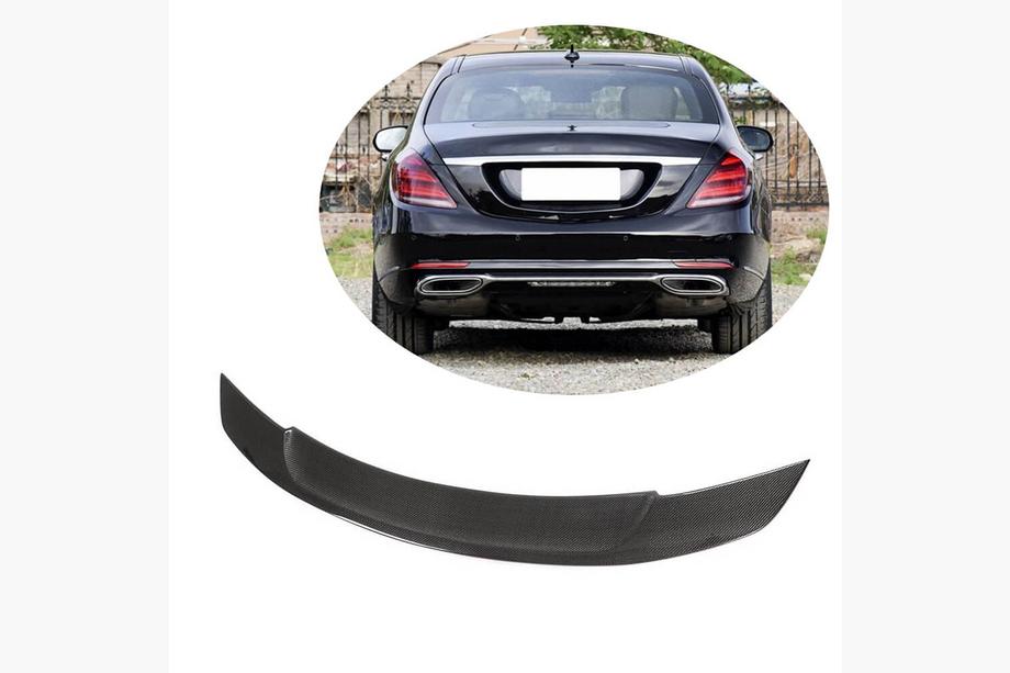 Mercedes S-сlass W222 2013–2022 Spoiler V1 (kolfiber) Image