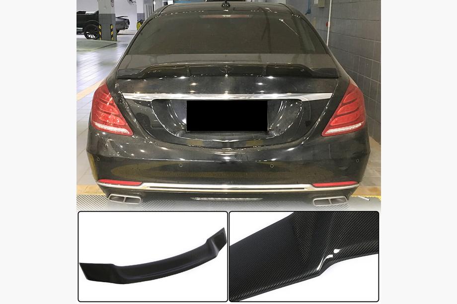 Mercedes S-class W222 2013–2022 Spoiler V3 (kolfiber) Image