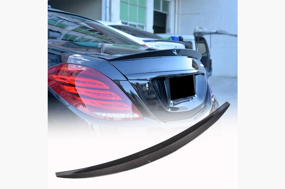 Mercedes S-сlass W222 2013–2022 Spoiler V4 (Kolfiber) Image