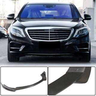 Frontläpp till stötfångare (för AMG-Line 2014-2017, kolfiber) foto 1