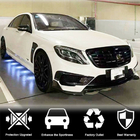 Mercedes S-class W222 2013–2022 Frontstötfångarinsatser V1 (för S63 AMG 2014-2017, kolfiber) foto 3