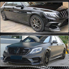 Mercedes S-class W222 2013–2022 Frontstötfångarinsatser V1 (för S63 AMG 2014-2017, kolfiber) foto 4