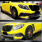 Mercedes S-class W222 2013–2022 Frontstötfångarinsatser V1 (för S63 AMG 2014-2017, kolfiber) foto 5