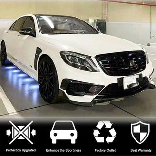 Frontstötfångarinsatser V1 (för S63 AMG 2014-2017, kolfiber) foto 3