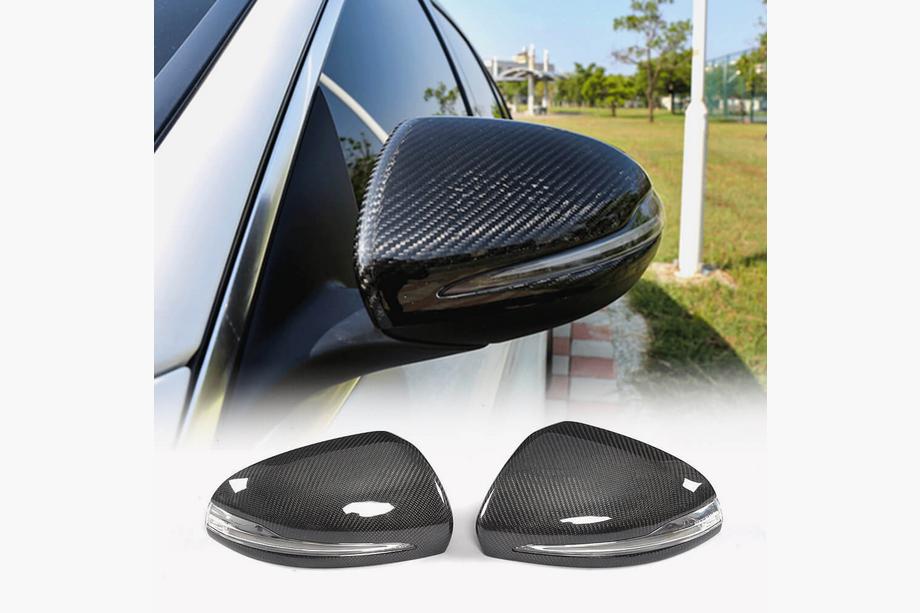 Mercedes S-class W222 2013–2022 Spegelskåpor V2 (2014-2017, Carbon) Image