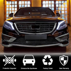 Mercedes S-class W222 2013–2022 Frontspoilerlip (för S63 AMG 2014-2017, kolfiber) foto 2