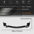 Mercedes S-class W222 2013–2022 Frontspoilerlip (för S63 AMG 2014-2017, kolfiber) foto 5