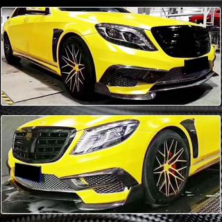 Frontspoilerlip (för S63 AMG 2014-2017, kolfiber) foto 4