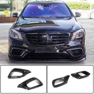 Kolfiberinsatser till främre stötfångare (för AMG 2018-2021) foto 1